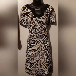 Dana Buchman Multicolored Sleeveless Dress- Size XL